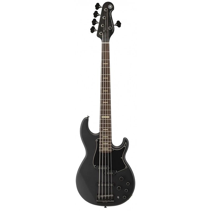 Yamaha BB735A 5 String Electric Bass Rosewood Fretboard Translucent Matte Black