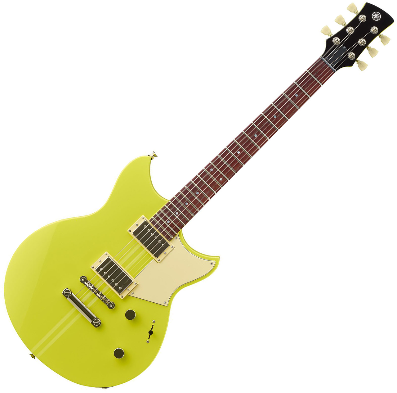 Yamaha Revstar Element RSE20 Electric Guitar Neon Yellow NYW display