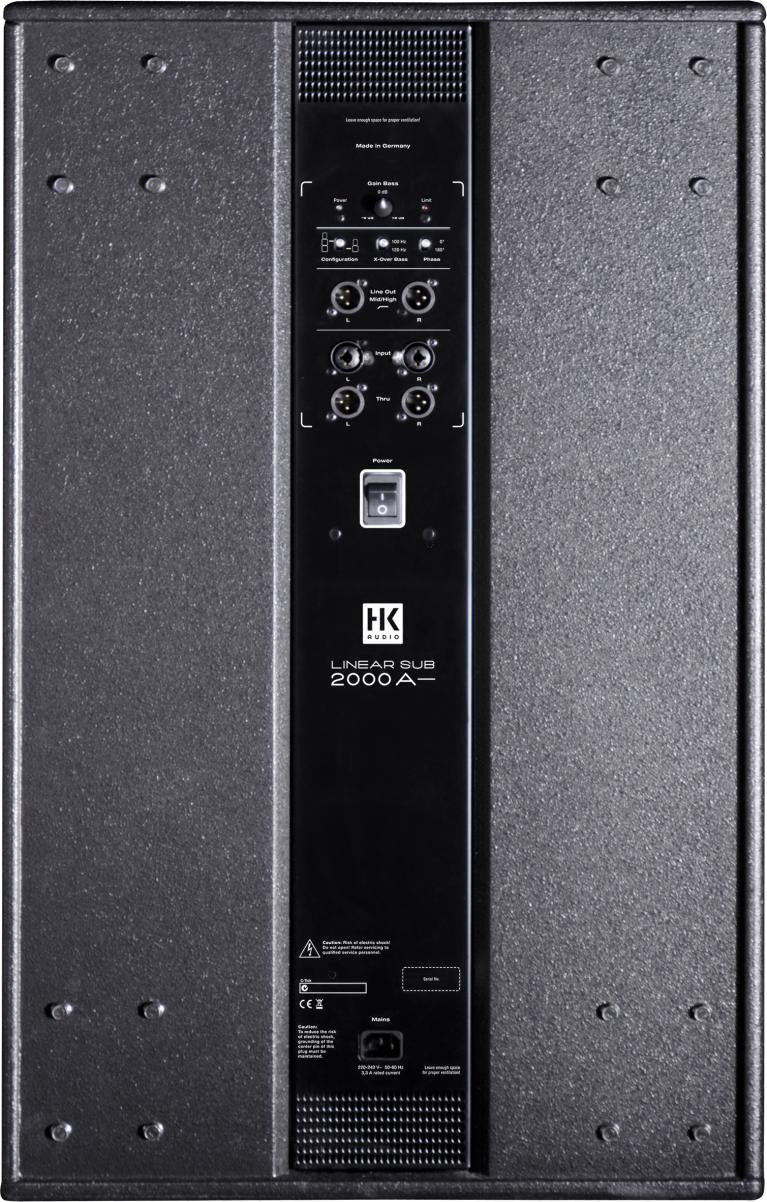HK Audio Linear 5 Sub 2000 A 2x12" Subwoofer System