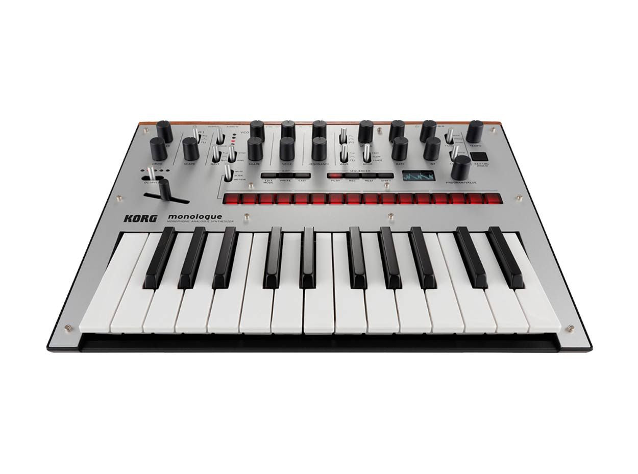 Korg Monologue Analog Synthesizer Silver open box