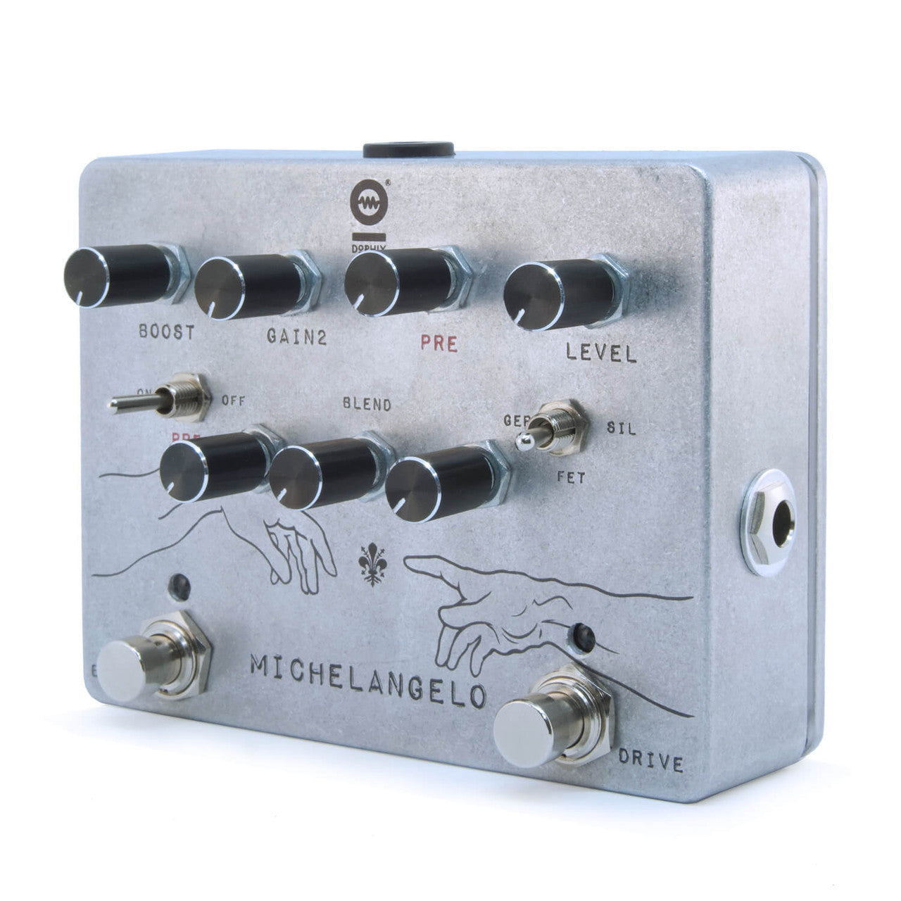 Dophix Michelangelo Overdrive Plus effects pedal