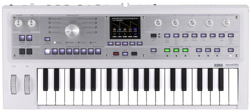 Korg microKORG 2 Advanced Synthesizer vocoder White with carry bag