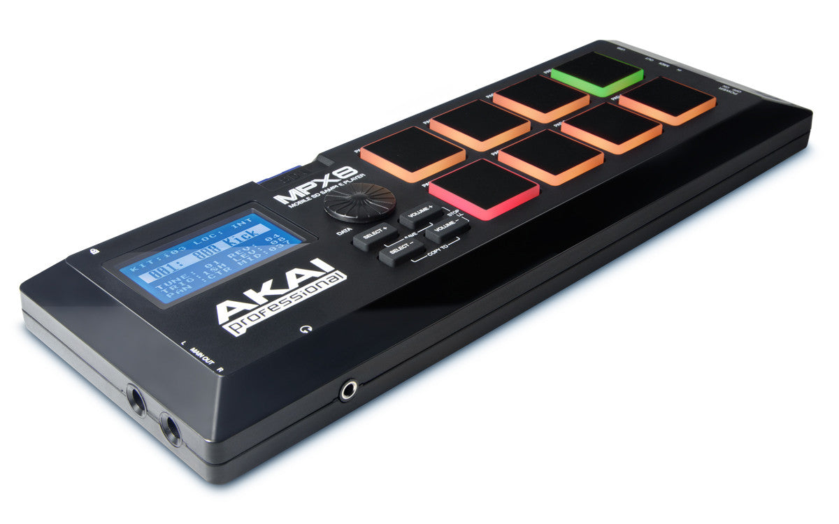 Akai MPX8 Mobile SD sample player