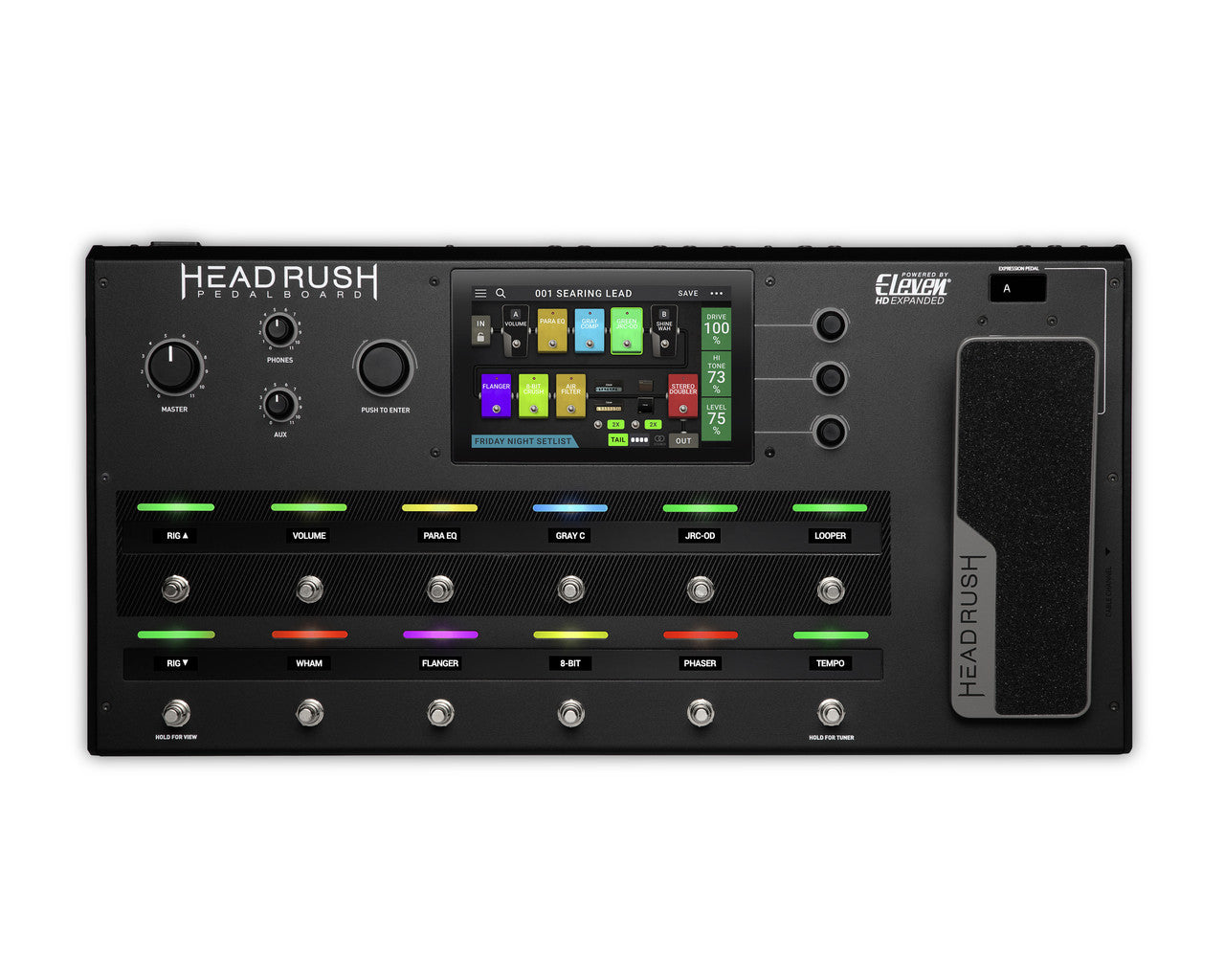 Headrush Pedalboard Amp and FX Modeling guitar and bass Processor OB