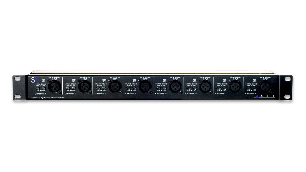 ART S8 8-channel Microphone Splitter Used