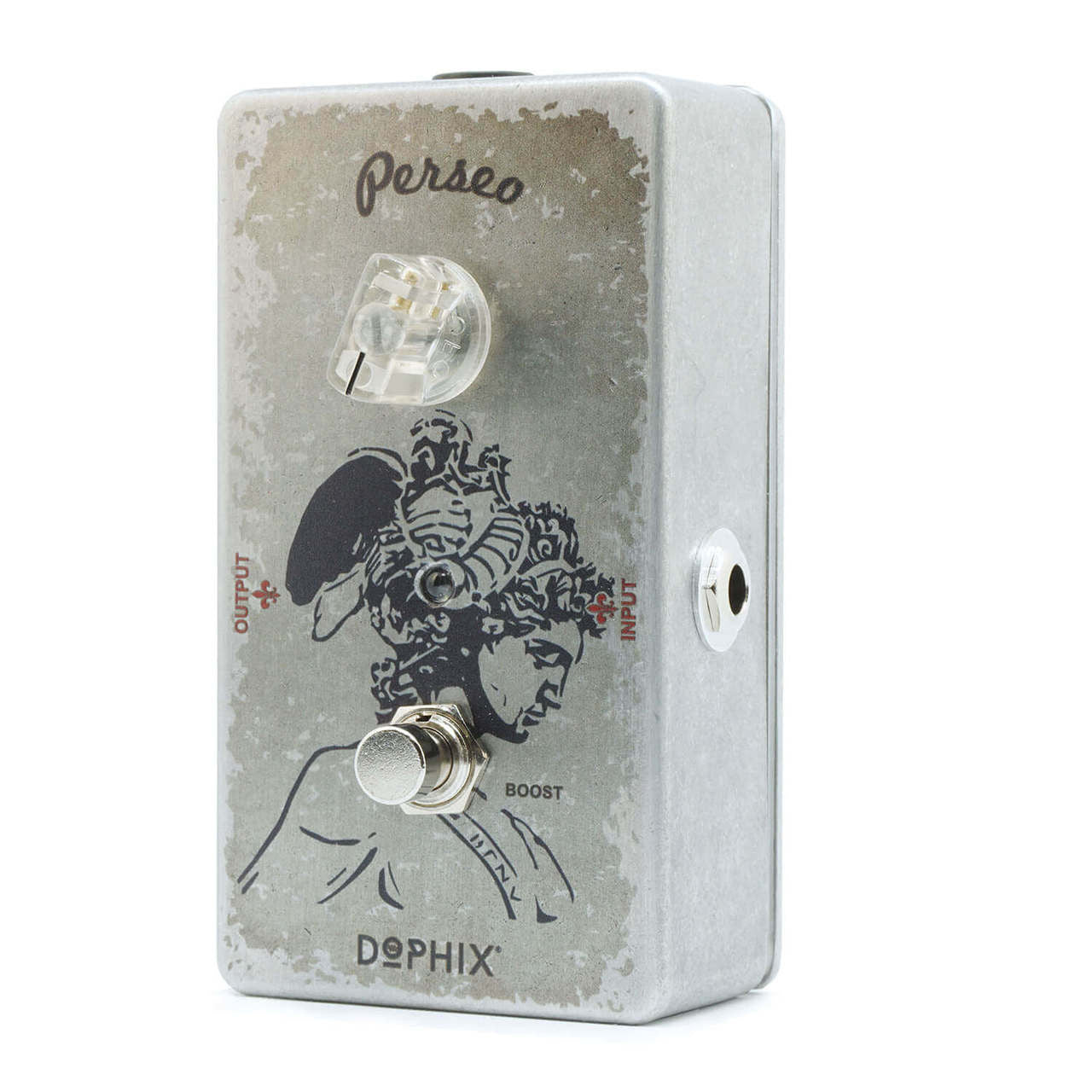 Dophix Perseo Boost effects guitar pedal open box