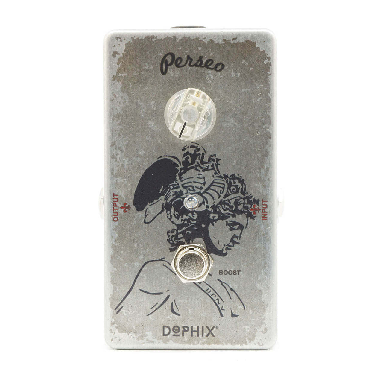 Dophix Perseo Boost effects guitar pedal open box