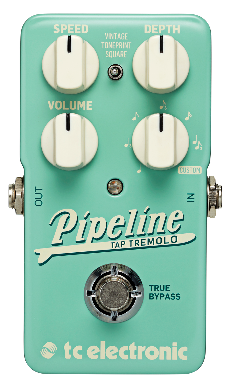TC Electronics Pipeline Tap Tremolo guitar pedal