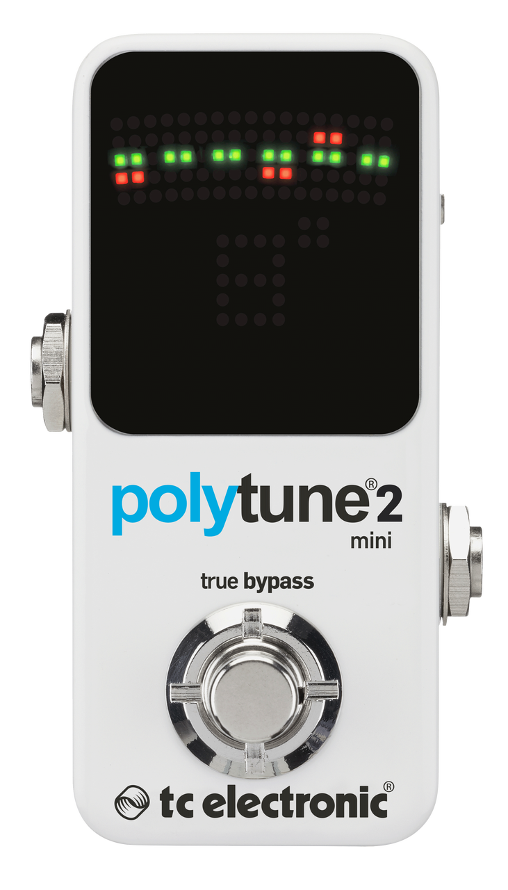 TC Electronics Polytune 2 mini polyphonic tuner pedal