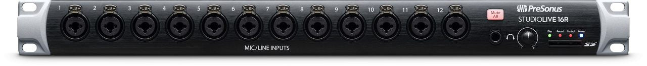 PreSonus StudioLive 16R 18-Input 16-Channel Series III Stage Box and Rack Mixer