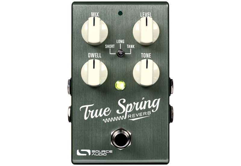 Source Audio True Spring Reverb Guitar Effects Pedal + ext switch