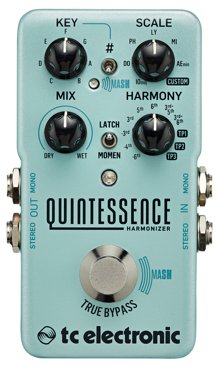 TC Electronic Quintessence Harmonizer guitar effects pedal