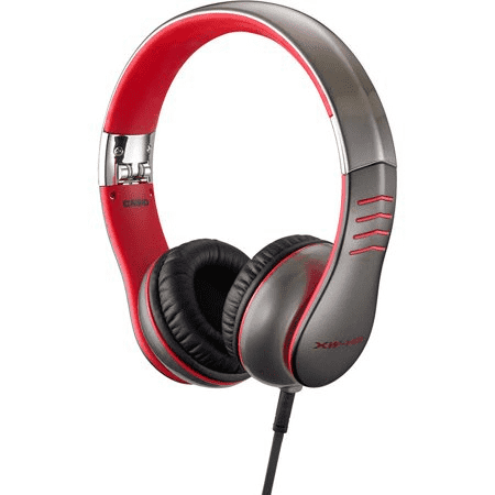 Casio XW-H3 Grey/Red Headphones