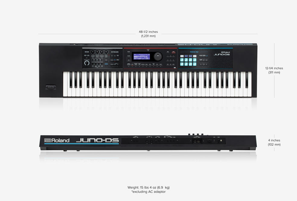 Roland Juno-DS76 76 note synthesizer