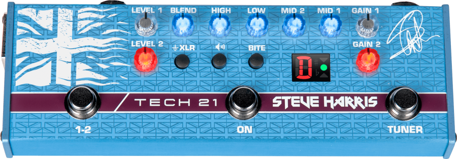 Tech 21 Steve Harris SH1 Signature SansAmp Pedal