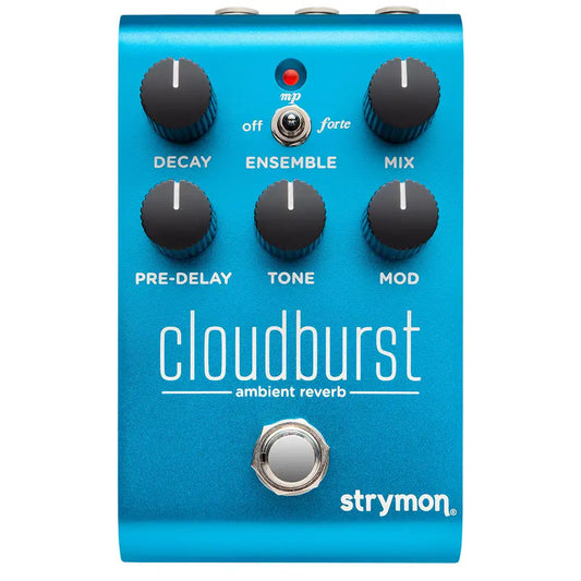Strymon Cloudburst Ambient Reverb effects pedal open box