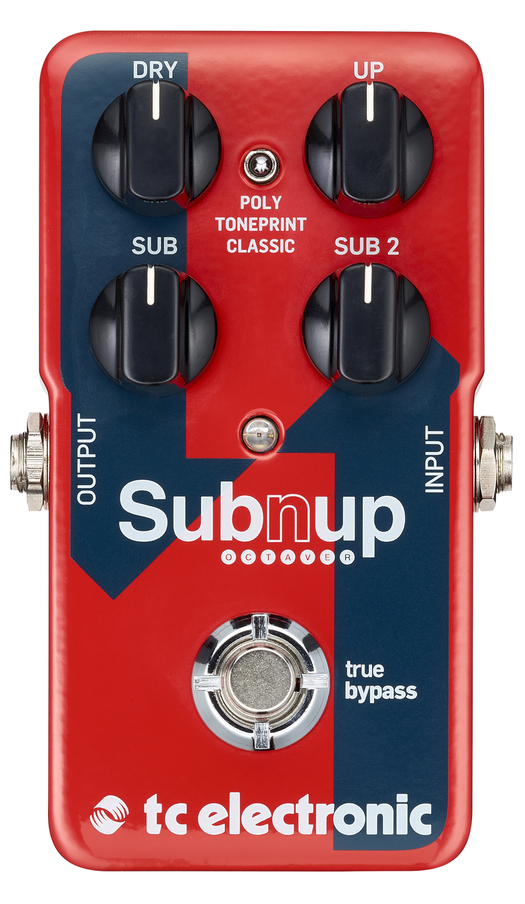 TC Electronics Sub 'N' Up Octaver guitar effects pedal