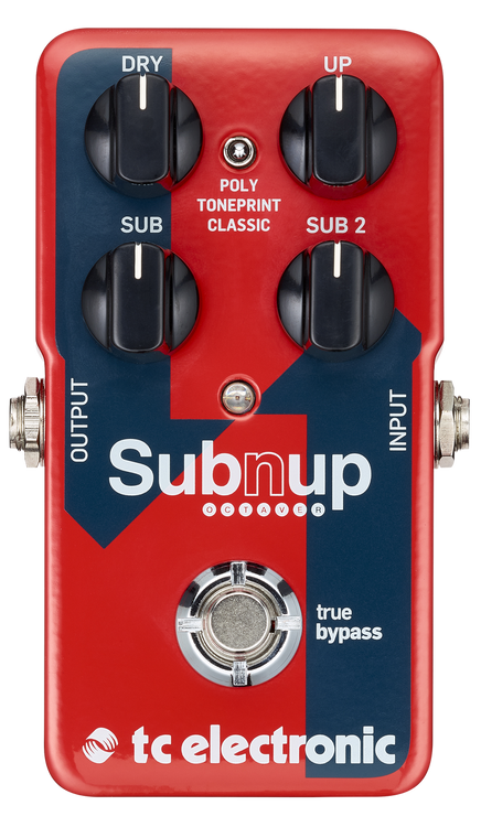 TC Electronics Sub 'N' Up Octaver guitar effects pedal