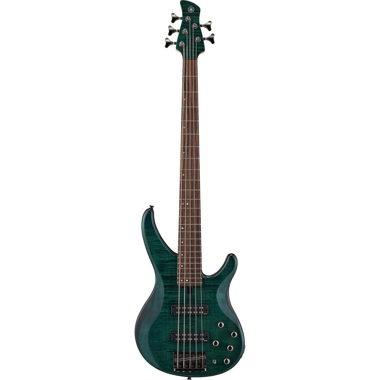 Yamaha TRBX605FM IDB 5 string bass Indigo Blue open box