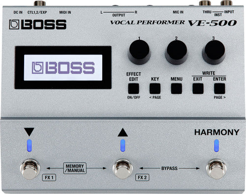 BOSS VE-500 Vocal Performer Pedal