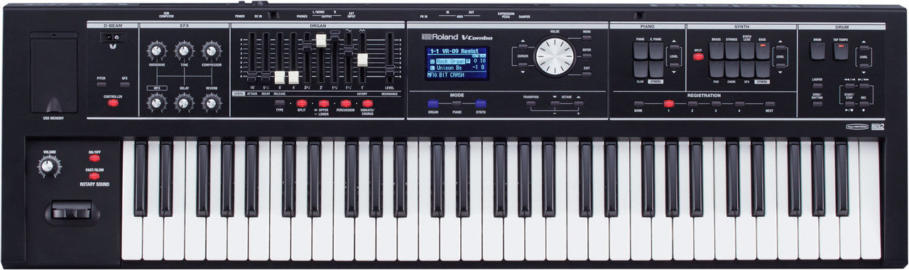 Roland VR-09-B live performance keyboard