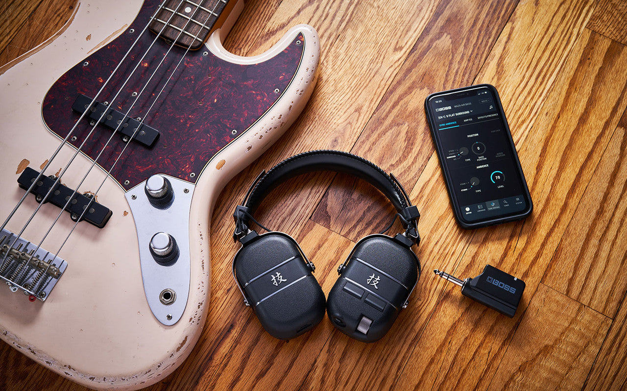 Boss WAZA-AIR BASS Wireless Personal Bass Amplification Headphone System