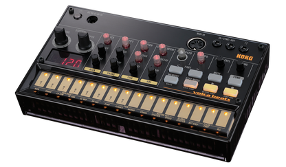 Korg Volca Beats Analogue Rhythm Machine demo Open box