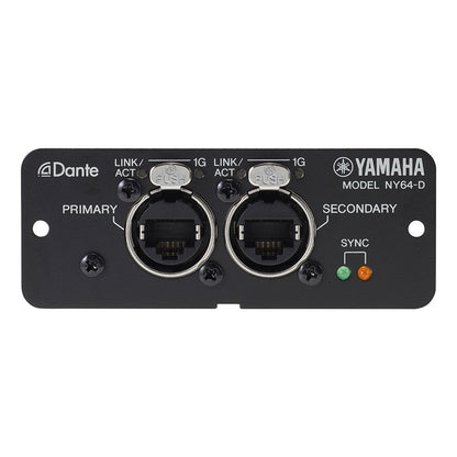 Yamaha NY64-D Dante expansion card for TF series consoles