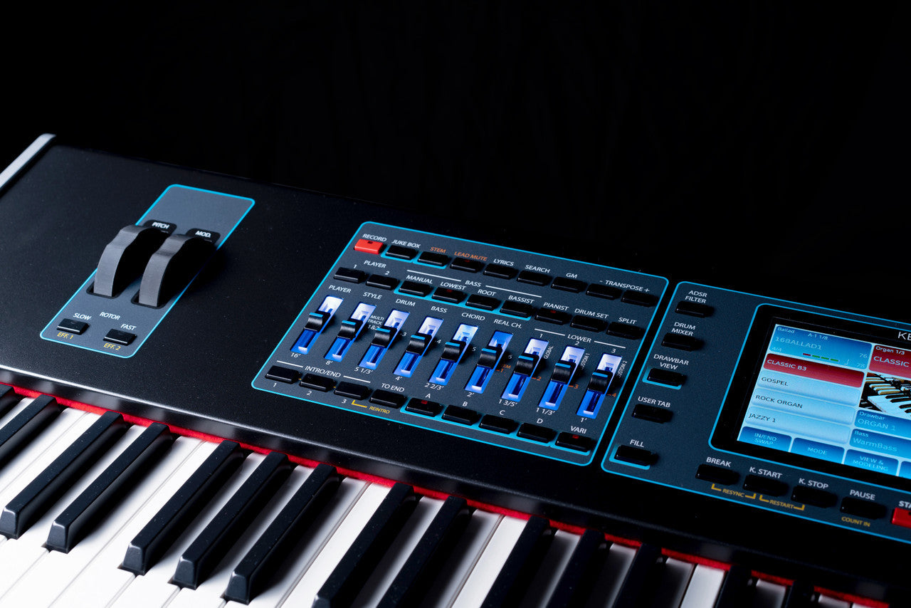 Ketron EVENT 76 key flagship arranger with AJAM Pro Pack 1 & 2 demo
