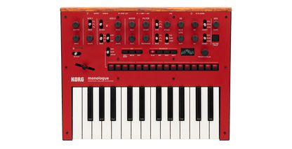 Korg monologue Analog Synthesizer Red