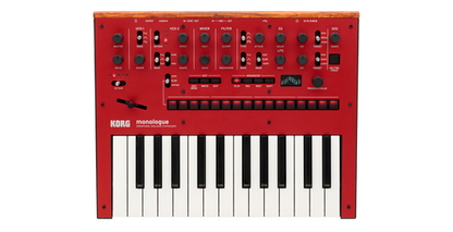 Korg monologue Analog Synthesizer Red