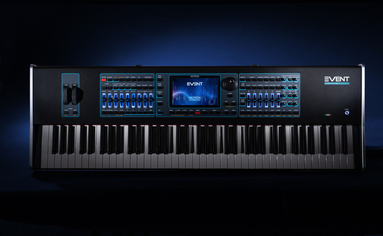 Ketron EVENT 76 key flagship arranger keyboard