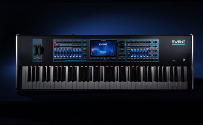 Ketron EVENT 76 key flagship arranger with AJAM Pro Pack 1 & 2 demo