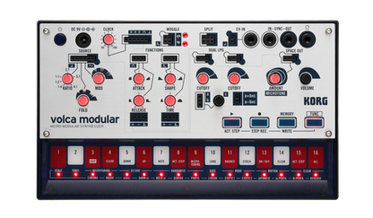 Korg Volca Modular micro synthesizer open box demo