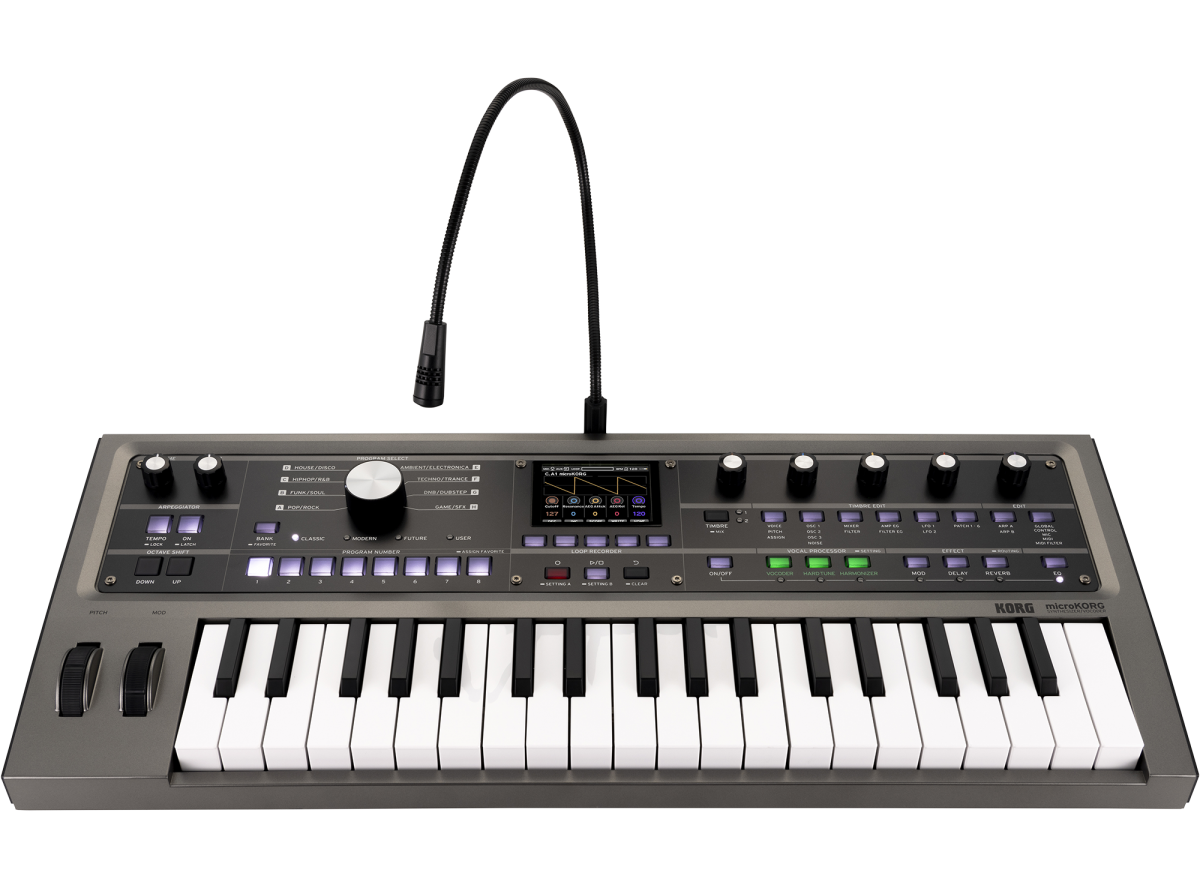 Korg microKORG 2 Advanced Synthesizer and Vocoder open box