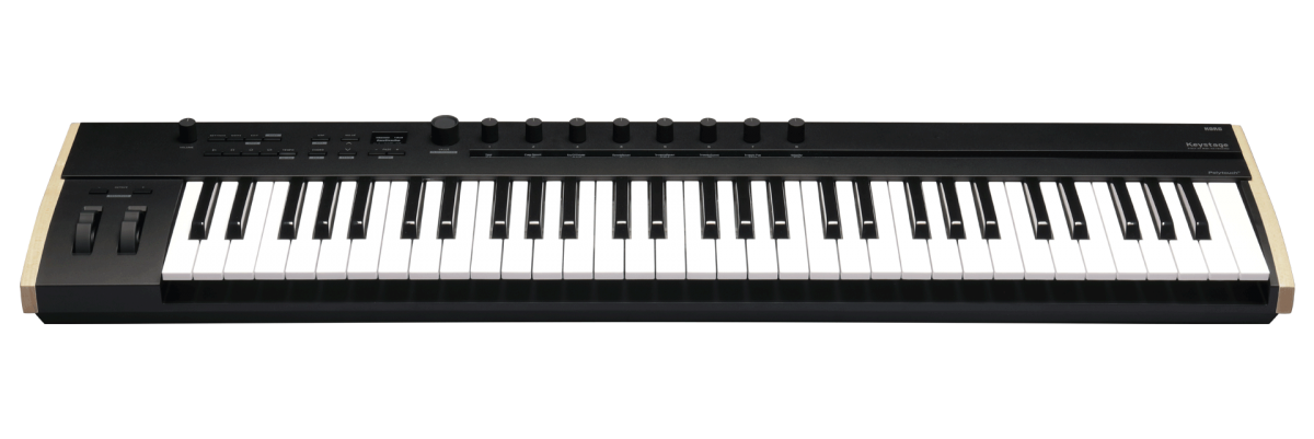 KORG Keystage MIDI Keyboard Controller With Polyphonic Aftertouch 61 Key