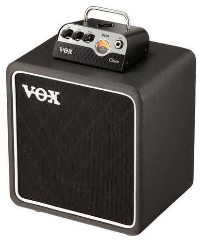Vox MV50-CL Clean Set 50-watt Hybrid Tube Head with 1x8" Cabinet