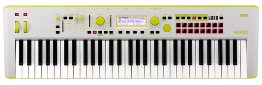Korg Kross 2 special edition GG Gray Green 61 key synthesizer keyboard