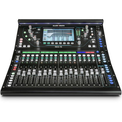 Allen & Heath SQ-5 48-Channel / 36-Bus Digital Mixer with 16+1 Motorized Faders open box