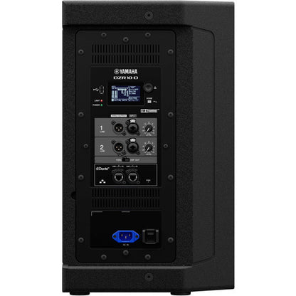 2 Yamaha DZR10-D 10" Powered Loudspeakers10 with Dante, Black with covers