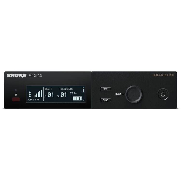 Shure SLXD24/B58 Digital Wireless Microphone System Beta 58A (G58: 470 to 514 MHz)