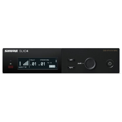 Shure SLXD24/B58 Digital Wireless Microphone System Beta 58A (G58: 470 to 514 MHz)