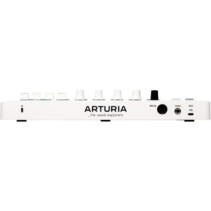 Arturia MiniLab 3 Compact MIDI Keyboard and Pad Controller (White)