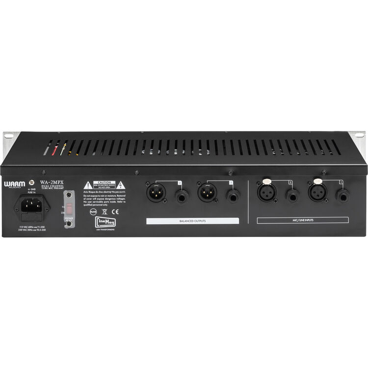 Warm Audio WA-2MPX Stereo Microphone Tube Preamplifier