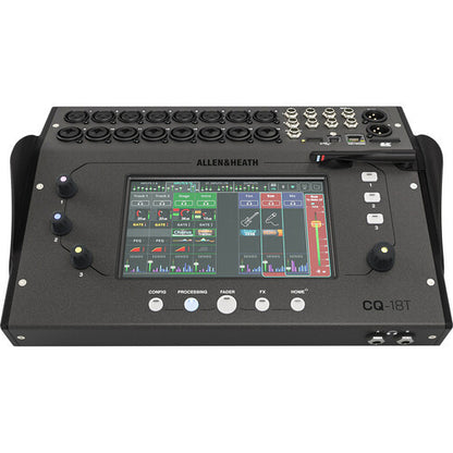Allen & Heath CQ-18T Compact 18-Channel Digital Mixer with Touchscreen open box