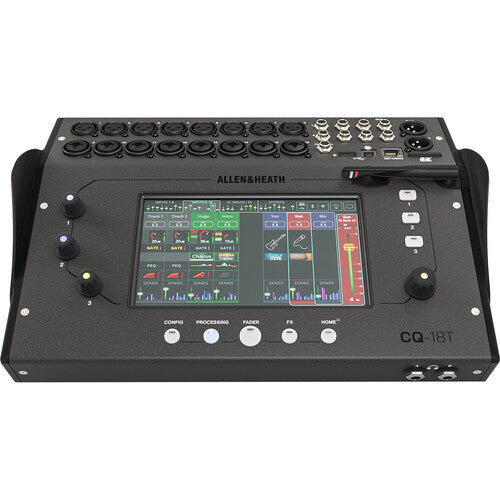 Allen & Heath CQ-18T Compact 18-Channel Digital Mixer with Touchscreen open box