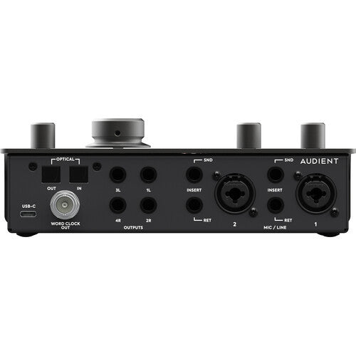 Audient iD24 Desktop 10x14 USB-C Audio Interface NAMM Display