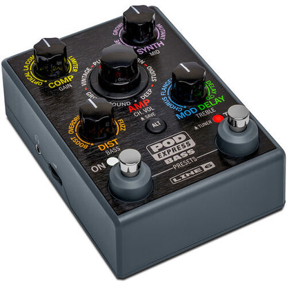 Line 6 POD Express Bass Amplifier and FX Processor Pedal open box
