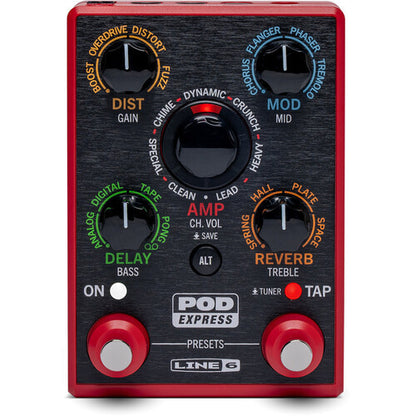 Line 6 POD Express Guitar Amplifier and FX Processor Pedal open box