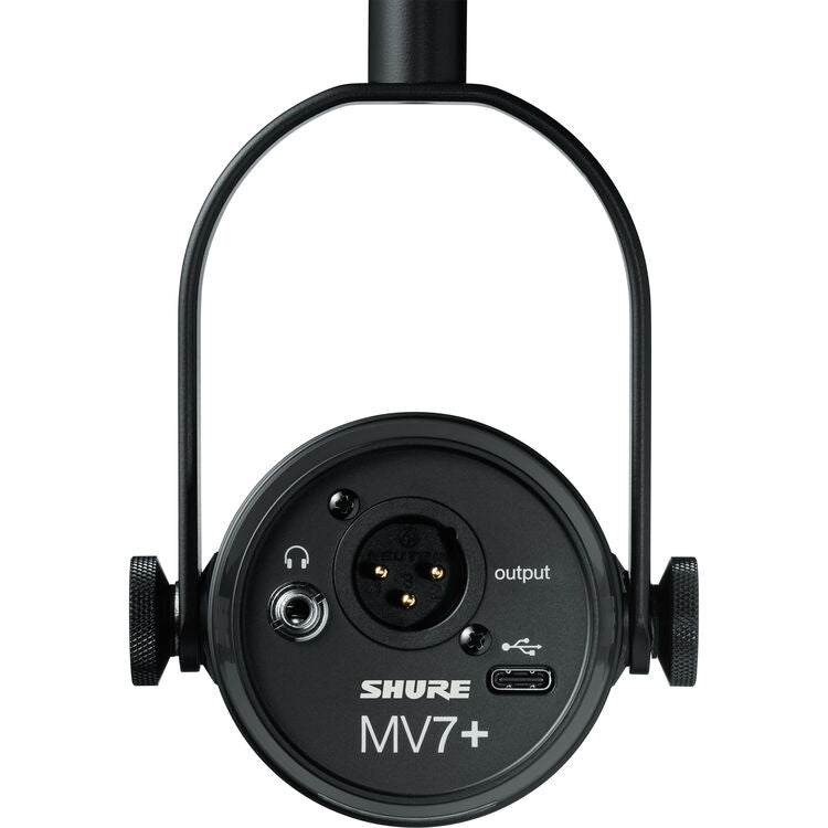 Shure MV7+-K Podcast XLR/USB Microphone Black
